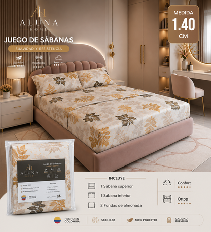 ✨Juego De Sàbanas Bosque Dorado