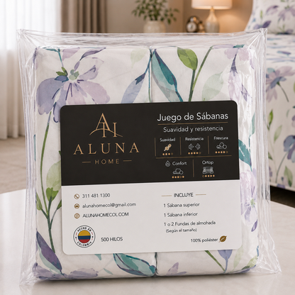 🌺Juego De Sábanas Brisa Floral